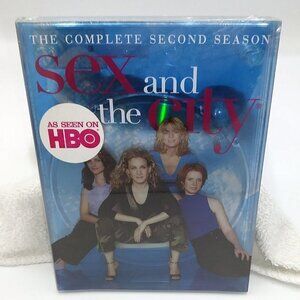 Sex and the City Complete 2nd Season NIB 3-Discs TV Romantic Comedy Drama 2001